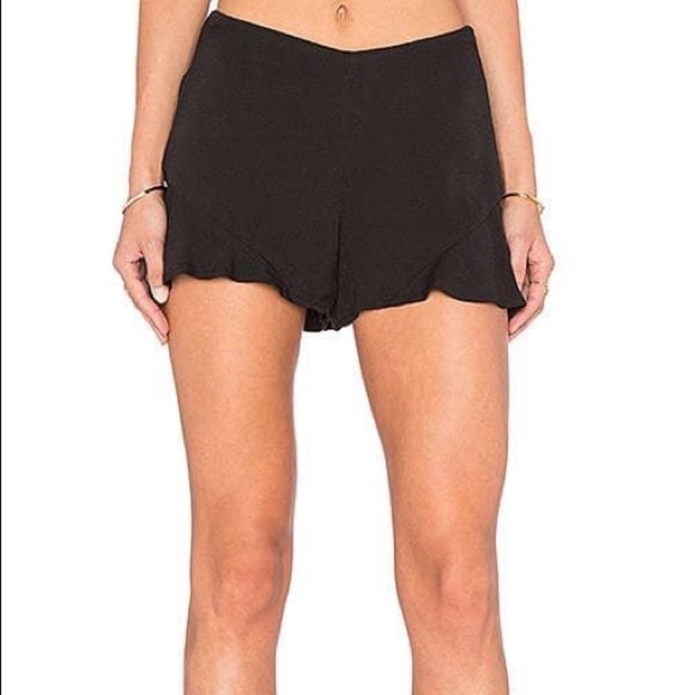 Free People Ruffle Shorts